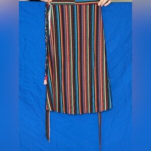 Show Me Your MuMu Fiesta Wrap Midi Skirt Size Medium